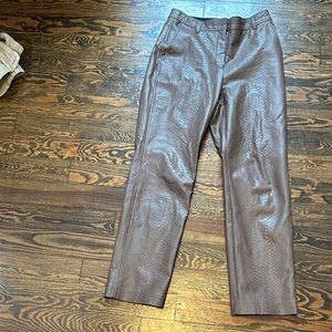 Aritzia Babaton lizard skin pants